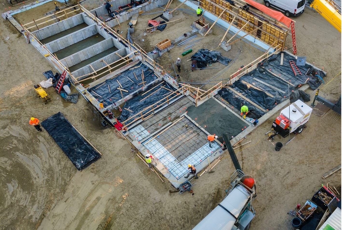Pouring Concrete for Floor Slabs1